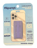 Flipstik Cell Phone Stick & Stand with Grip Loop - Peri Purple