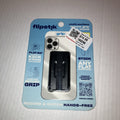 Flipstik Defy Gravity Cell Phone Stick & Stand with Grip Loop - New - Black
