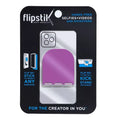 Flipstik Defy Gravity Cell Phone Stick & Stand - Classic Purple